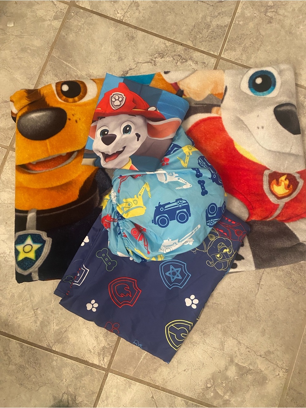 Paw Patrol Kids Blanket and Bedding Set